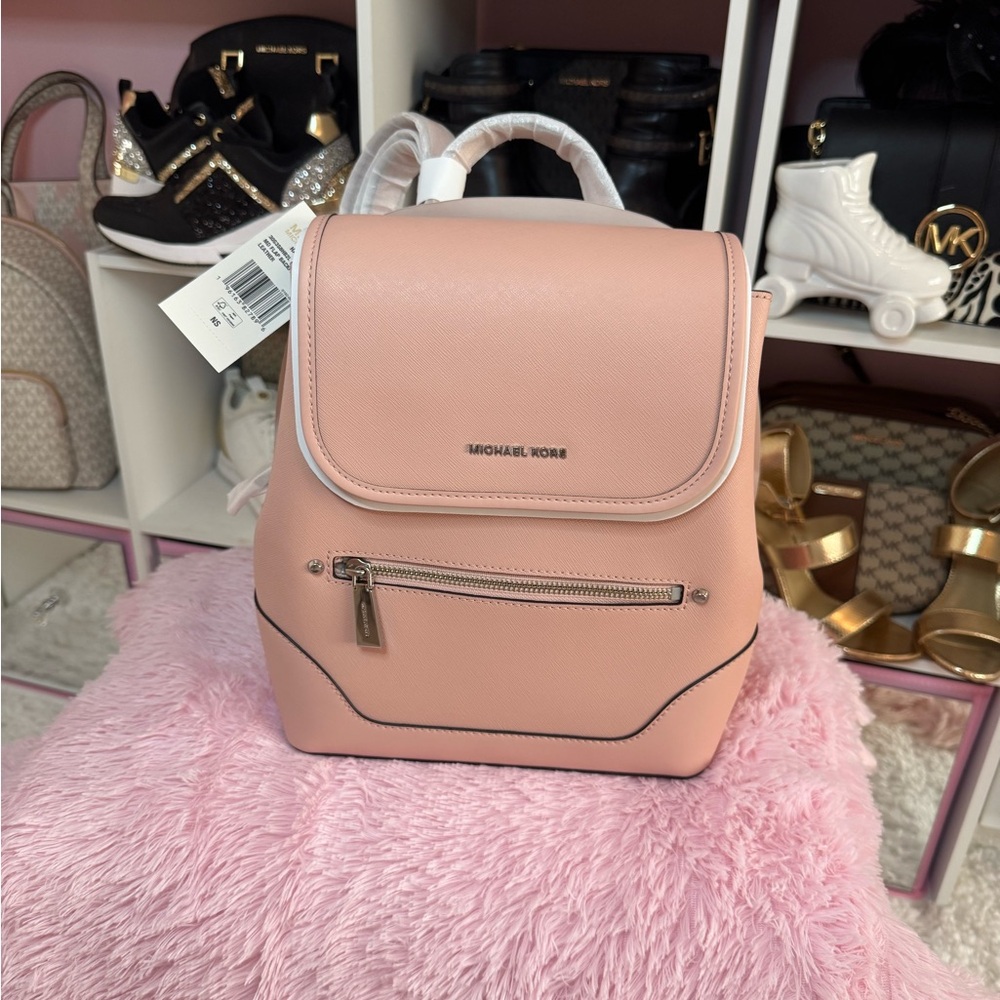 Michael Kors Blush Pink Backpack